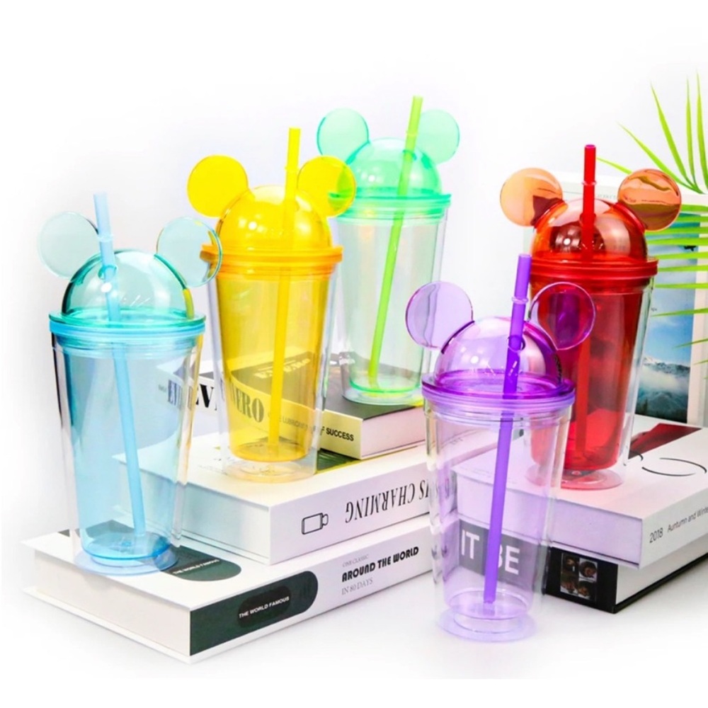 ASSORTED BULK ….Colorful Mickey & Minnie Mouse Ears Tumblers